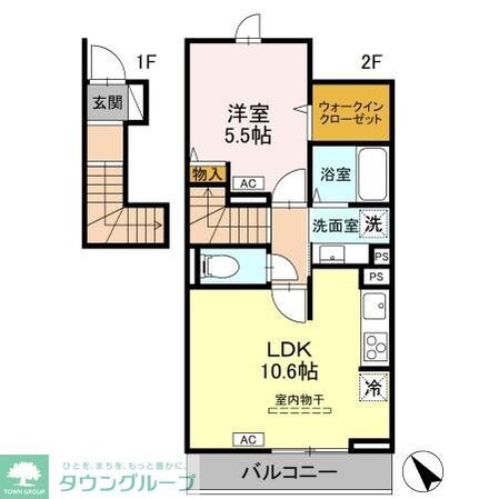 D-ROOM甲州街道の物件間取画像